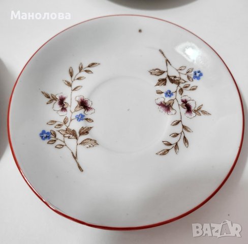 Сервиз за кафе, произведен в порцеланова фабрика ”Коста Йорданов” Видин., снимка 3 - Сервизи - 42696428