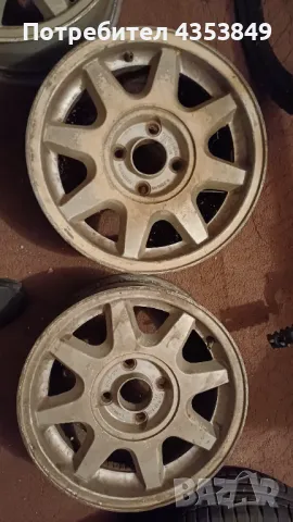4 броя джанти 15ки за Фиат , Алфа , Ланча, снимка 3 - Гуми и джанти - 48795953