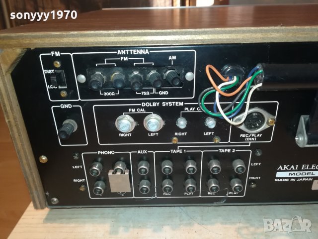 akai aa-1020db stereo receiver-made in japan-внос switzerland, снимка 13 - Ресийвъри, усилватели, смесителни пултове - 30138806