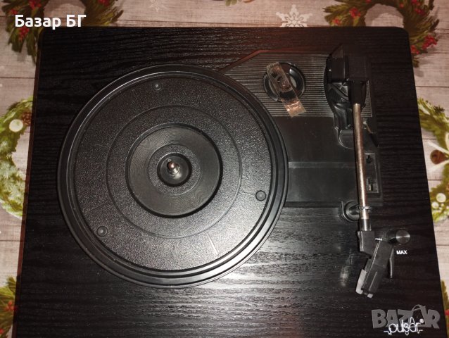 Грамофон pulsar wooden turntable , снимка 3 - Грамофони - 39145051