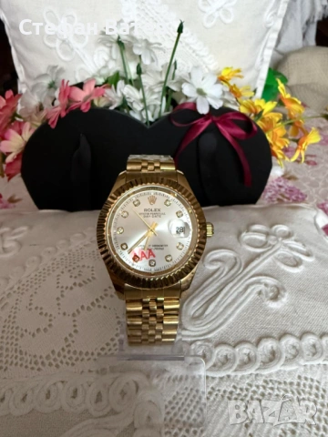 Часовници Rolex със самонавиващ механизъм, снимка 6 - Мъжки - 53170619