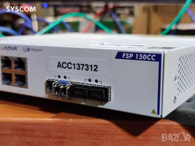 ADVA FSP 150CC-GE112 Gigabit Optical Fibre Access Device, снимка 3 - Суичове - 52058496