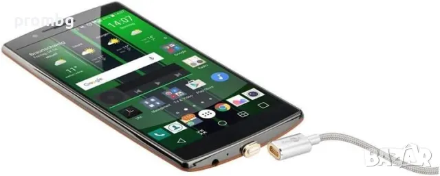 магнитен микро USB 2.0 кабел, Type C, GOOBAY,  Германия, снимка 2 - Калъфи, кейсове - 48175558