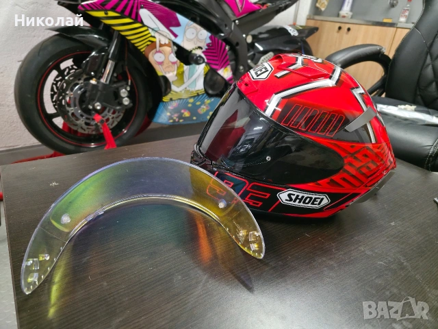 Продавам Shoei X-spirit 3 S/XS, снимка 2 - Спортна екипировка - 54325511