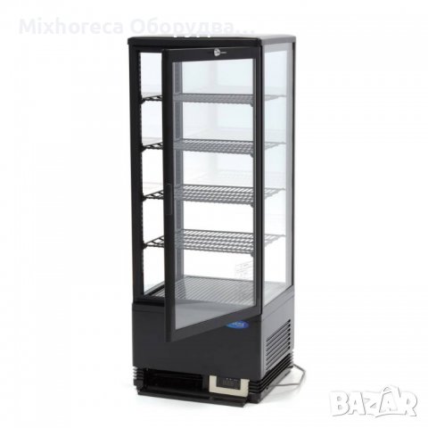 Хладилна витрина 98 литра от 0° и +12°C - Стелаж- Черна от ,,Maxima'', снимка 6 - Обзавеждане на кухня - 38481624