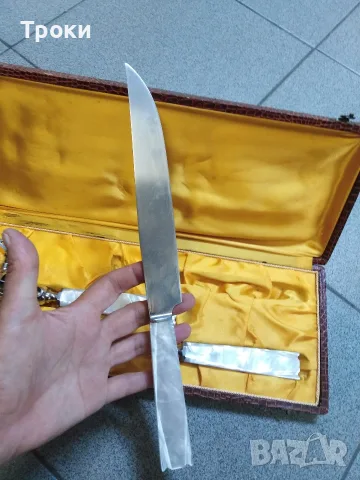 Прибори за сервиране на месо, снимка 5 - Антикварни и старинни предмети - 55737681