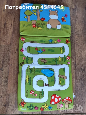 Дюшече сгъваемо за лежане и игра