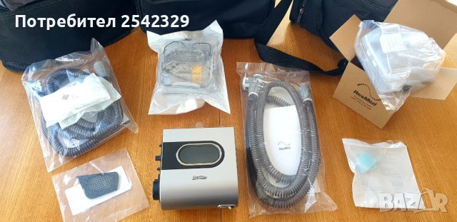 Аксесоари за Cpap/ЦПАП апарати (сънна апнея),нагреваеми тръби,захранвания,чанти,овлажнители,Resmed, снимка 16 - Медицински консумативи - 35657350