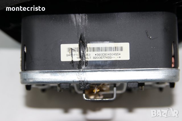 Airbag волан Renault Clio III (2005-2013г.) 8200677493 / ляв airbag Рено Клио, снимка 6 - Части - 39315152