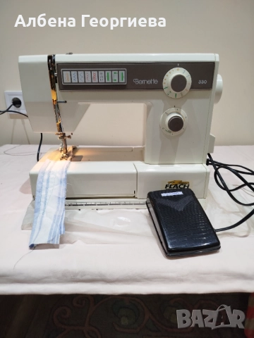 Шевна машина BERNETTE 330, снимка 2 - Шевни машини - 52719734
