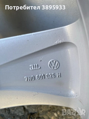 Оригинални джанти на VW Sharan 7N SEAT Alhambra 17”, снимка 8 - Гуми и джанти - 56235190