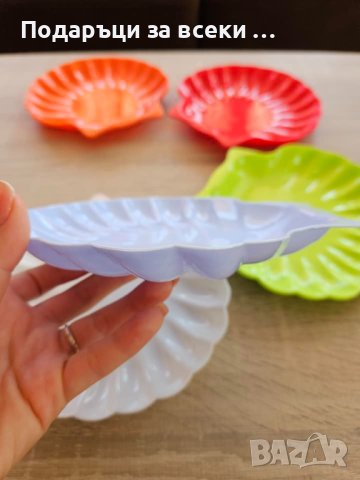 Пластмасови чинийки МИДА! Чиния подходящи за торта, десерти, ядки и много други, снимка 4 - Чинии - 42551184