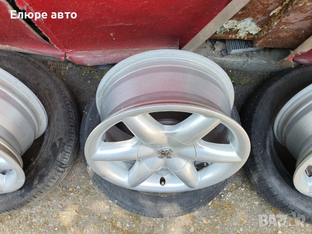 Джанти Пежо 4x108x6,5J15ет12, снимка 6 - Гуми и джанти - 50871074