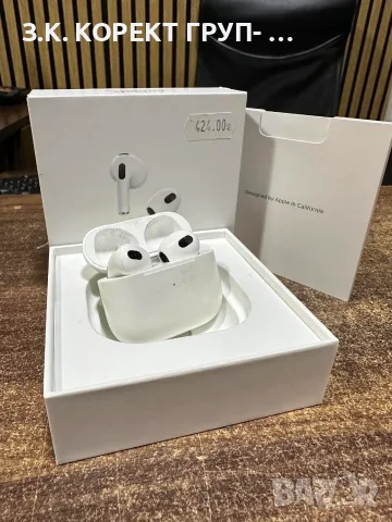 Apple AirPods 3rd Generation – оригинални