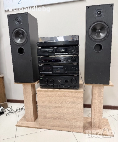 🔊Ретро аудио система SONY - Усилвател, дек, cd, тунер, грамофон и тонколони Arcus🔊, снимка 2 - Аудиосистеми - 52578543