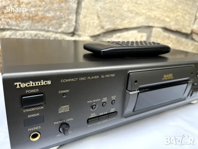 CD player Technics SL-PS770 RC, снимка 6 - Аудиосистеми - 56458308