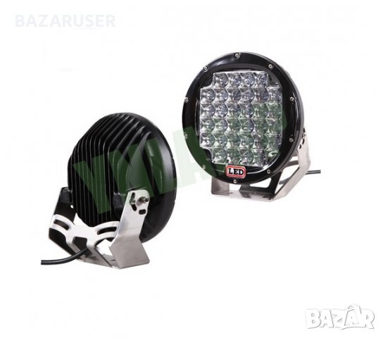 Водоустойчив Метален Халоген Стъклен обектив 12/24V  LED-C96-CR черен-пита 185W (1бр.) -/250761, снимка 8 - Аксесоари и консумативи - 30700359