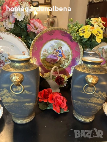 Японски вази „Черната Прелест" – Рядка колекционерска находка, снимка 7 - Антикварни и старинни предмети - 54073573