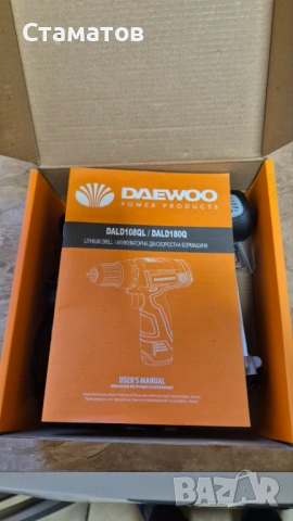 Акумулаторен Винтоверт Daewoo DALD180Q, снимка 4 - Винтоверти - 54100561