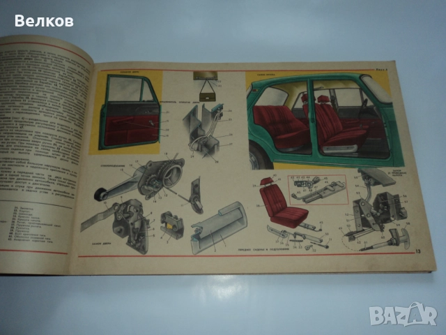 Големи цветни албуми ВАЗ и Москвич, снимка 12 - Специализирана литература - 51356008
