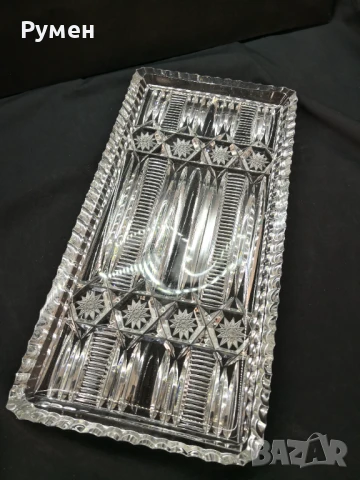 Кристални подноси, чаши, латиери, купи, снимка 8 - Чаши - 50991334