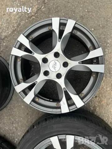 5х112 17 Джани Audi VW Seat Skoda Mercedes 5x112 ET 38 J 7.5 Централен отвор 74.1 с втулка 57.1, снимка 5 - Аксесоари и консумативи - 49935374