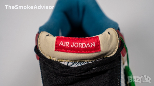 Обувки Nike Jordan 4 Retro Union Off Noir, снимка 6 - Маратонки - 52173916