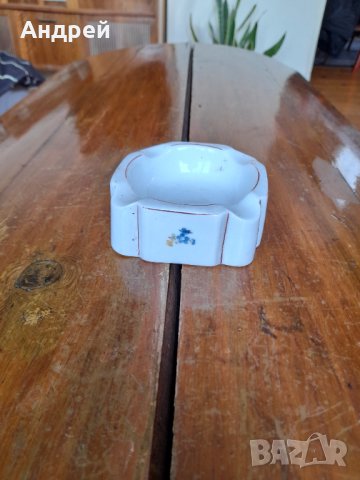 Стар порцеланов пепелник , снимка 4 - Антикварни и старинни предмети - 35515711