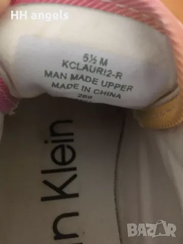 Calvin Klein шаренки сникърси, снимка 5 - Дамски ежедневни обувки - 49404434