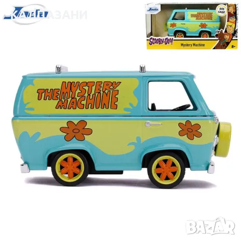 Jada Scooby Doo Мистериозната машина на Скуби Ду 253252011, снимка 3 - Коли, камиони, мотори, писти - 48066264