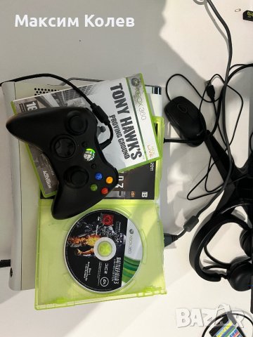 Xbox 360 конзола с контролер, снимка 2 - Xbox конзоли - 44499488