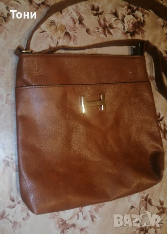 Нова Дамска Кожена Чанта 