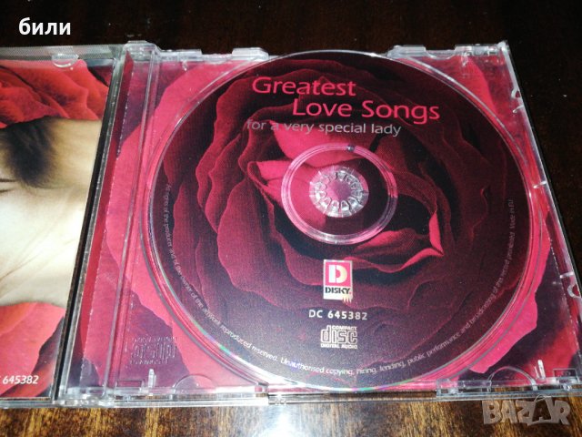 Greatest Love Songs , снимка 2 - CD дискове - 31964809
