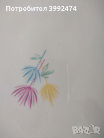 Супник и плато ,1975г.,НОВИ, снимка 4 - Сервизи - 44921734