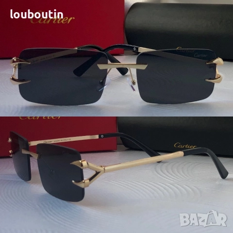 Cartier мъжки дамски слънчеви очила 2 цвята унисекс