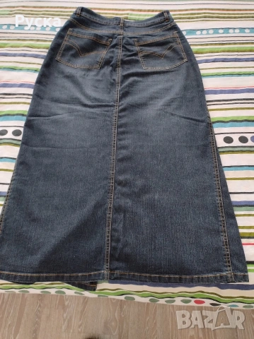 дънкова пола, снимка 2 - Поли - 54012495