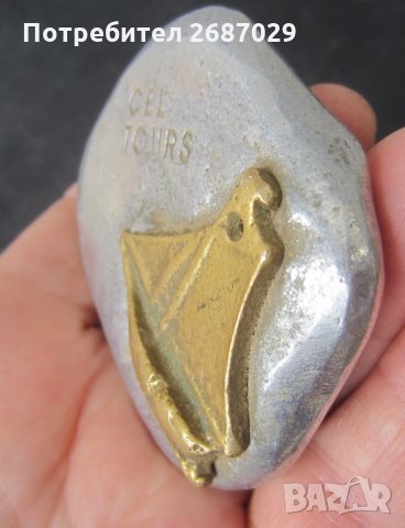 преспапие лодка, яхта метал, еднорог, Пушкин, Кенеди, Джони Уокър пистолет, преспапиета, снимка 6 - Други - 30717958