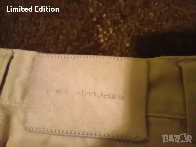 Унисекс дънки Calvin Klein сатенен конец, снимка 7 - Дънки - 48407513