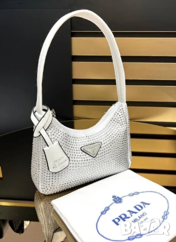 чанти с камъни prada , снимка 4 - Чанти - 50686459