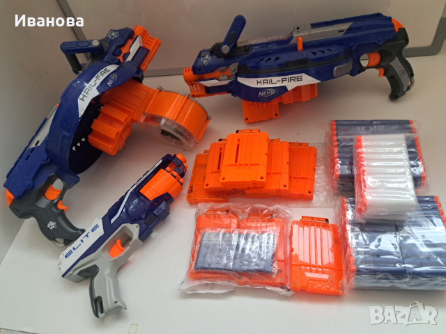Нърф Пълнител , Nerf N-Strike Elite 25 Max, снимка 10 - Електрически играчки - 44802887