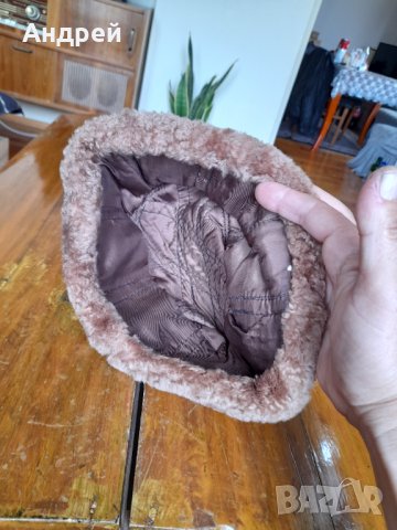 Стара шапка,ушанка #7, снимка 4 - Антикварни и старинни предмети - 36792518