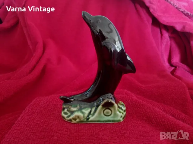 Порцеланова статуетка Делфин., снимка 2 - Колекции - 48780373