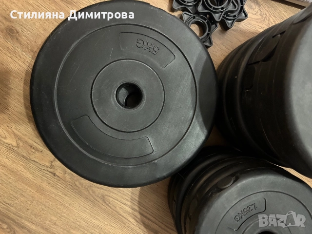 Сет тежести, снимка 5 - Фитнес уреди - 52841655