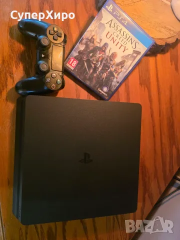 PlayStation 4 Slim - Плейстейшън 4 Слим, снимка 2 - PlayStation конзоли - 56356379