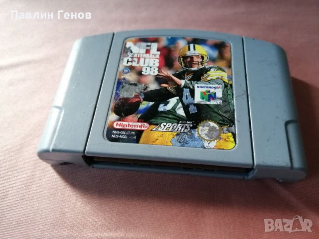 Нинтендо 64 Ретро Игра - дискета , NFL Quarterback Club 98 Nintendo 64 N64, снимка 3 - Игри за Nintendo - 38823478