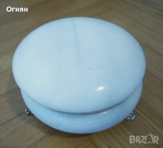 Кутия за бижута, мраморна, снимка 2 - Други - 39932474