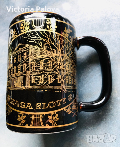 Колекционерска чаша  RÖRSTRAND ARSKRUS vintage чаша за бира , снимка 2 - Антикварни и старинни предмети - 44925349