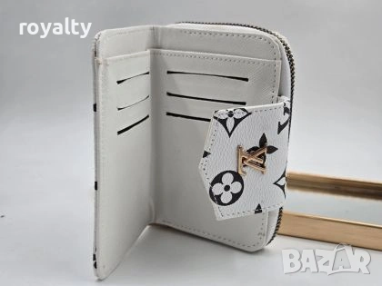 Louis Vuitton Ново Бяло Дамско Кожено Портмоне Луи Витон , снимка 3 - Портфейли, портмонета - 54275363