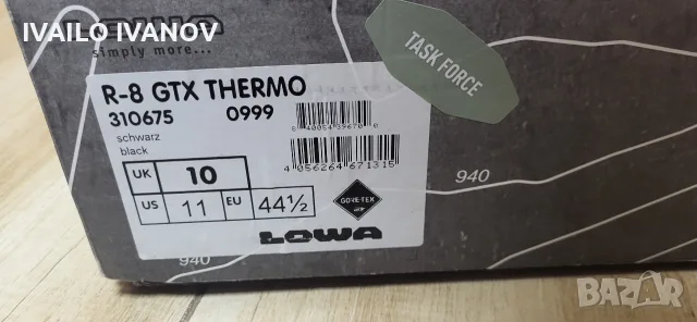 Lowa R-8 GTX Goretex туристически ловни обувки , снимка 2 - Мъжки боти - 56091678