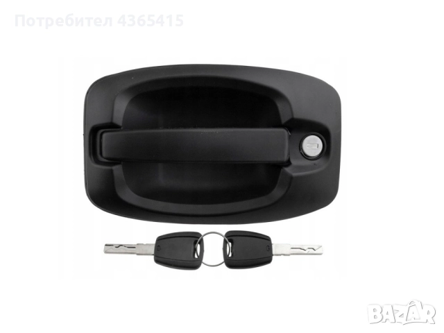 Външна дръжка за врата с патронник и ключове за Peugeot Boxer Facelift (2002 - 2006) 735423244, снимка 4 - Части - 52362166